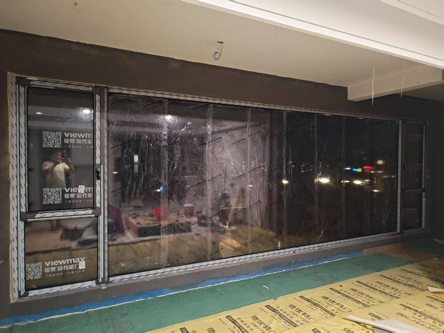 极景高性能门窗现场实拍